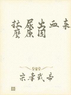 拉尿出血来是什么原因封面