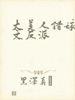 大美人错嫁年代文反派