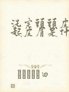 洗完头头皮干燥起皮屑是什么原因