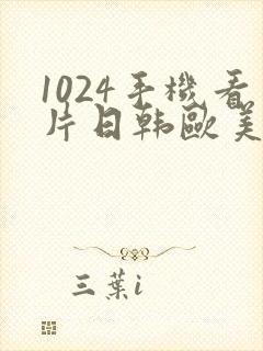 1024手机看片日韩欧美