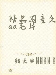 精品国产久久aaa毛片封面