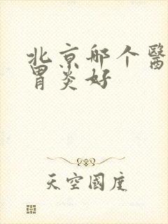 北京哪个医院治胃炎好封面