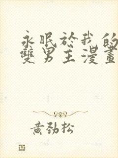 永眠于我的怀抱双男主漫画