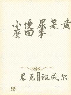 小便尿是黄的怎么回事封面