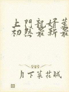 上门龙婿叶辰萧初然最新最快