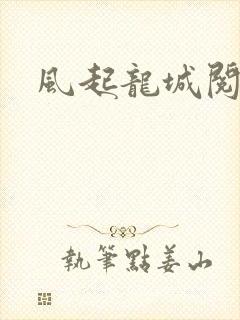 风起龙城阅读全封面