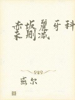 赤坂丽牙科诊所未删减