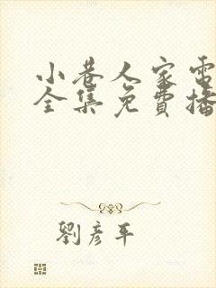 小巷人家电视剧全集免费播放