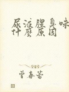 尿液腥臭味重是什么原因