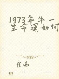 1973年牛一生命运如何