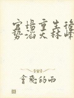 官场重生后我权势滔天林峰小说最新章节封面