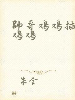 帅哥鸡鸡插美女鸡鸡封面