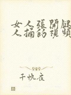 女人张开腿给男人捅的视频