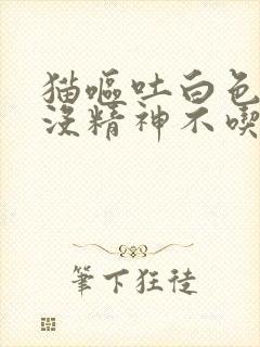 猫呕吐白色泡沫没精神不吃东西