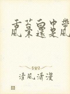 舌苔白中带黄是风寒还是风热封面