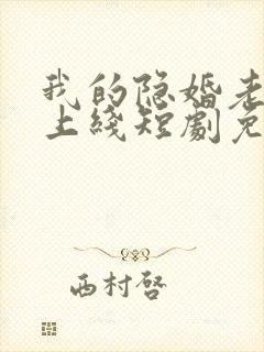 我的隐婚老公已上线短剧免费观看封面