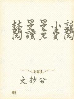 林曼曼小说全文阅读免费阅读全文