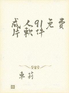 成人91免费看片软件