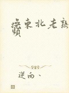 操东北老熟女视频