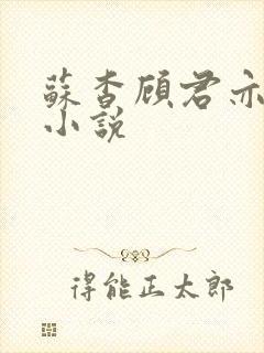 苏杳顾君亦阅读小说