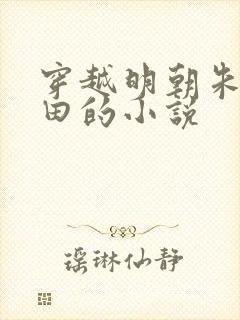 穿越明朝朱棣种田的小说封面