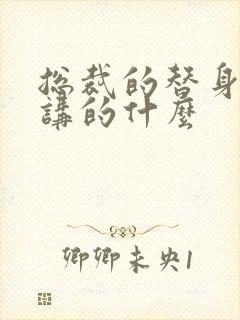 总裁的替身前妻讲的什么