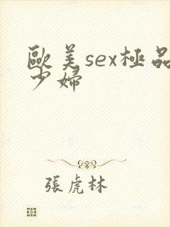 欧美sex极品少妇