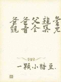 爸爸父亲爹在线观看全集免费播放封面