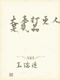 大奉打更人魏公是几品