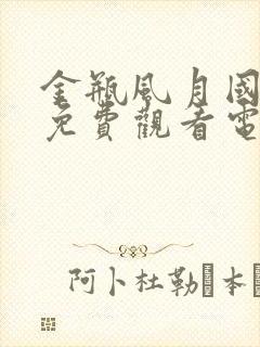 金瓶风月国语版免费观看电视剧