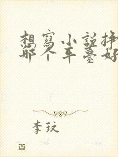 想写小说挣钱去哪个平台好