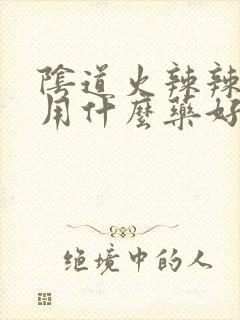 阴道火辣辣的疼用什么药好