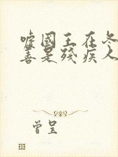 嘘国王在冬眠单善是残疾人吗封面