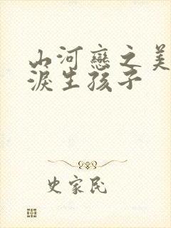 山河恋之美人无泪生孩子封面