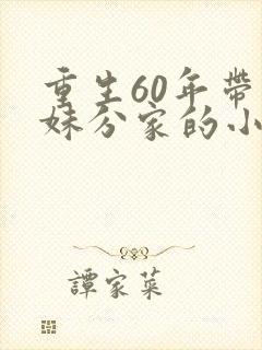 重生60年带弟妹分家的小说