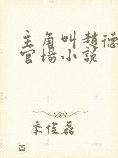 主角叫赵德三的官场小说