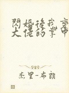 闪婚后我变成了大佬的掌中之物封面