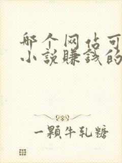 哪个网站可以写小说赚钱的