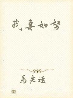 我妻如努封面