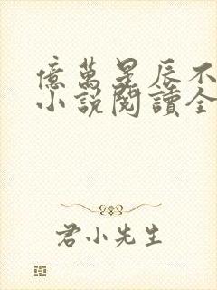 亿万星辰不及你小说阅读全部封面