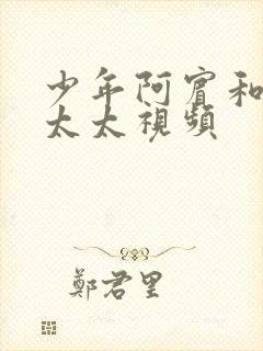 少年阿宾和房东太太视频