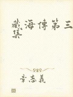 藏海传第三十八集