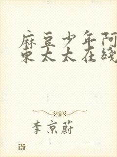 麻豆少年阿宾房东太太在线观看