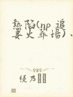 热陷(np 追妻火葬场) 小说