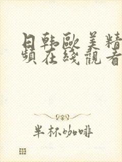 日韩欧美精品视频在线观看