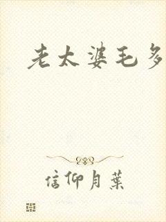 老太婆毛多b大