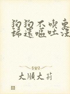 狗狗不吃东西拉稀还呕吐没精神怎么办