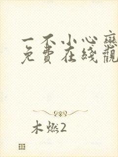 一不小心恋爱了免费在线观看封面