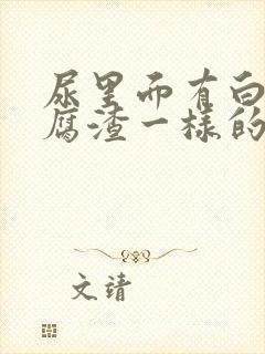 尿里面有白色豆腐渣一样的东西