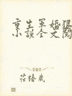 重生军婚狠缠绵小说全文阅读及番外